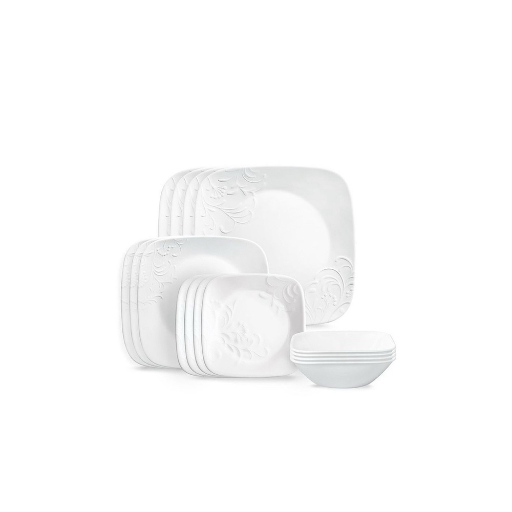 Corelle Cherish 16pc Dinnerware Set, Service for 4,